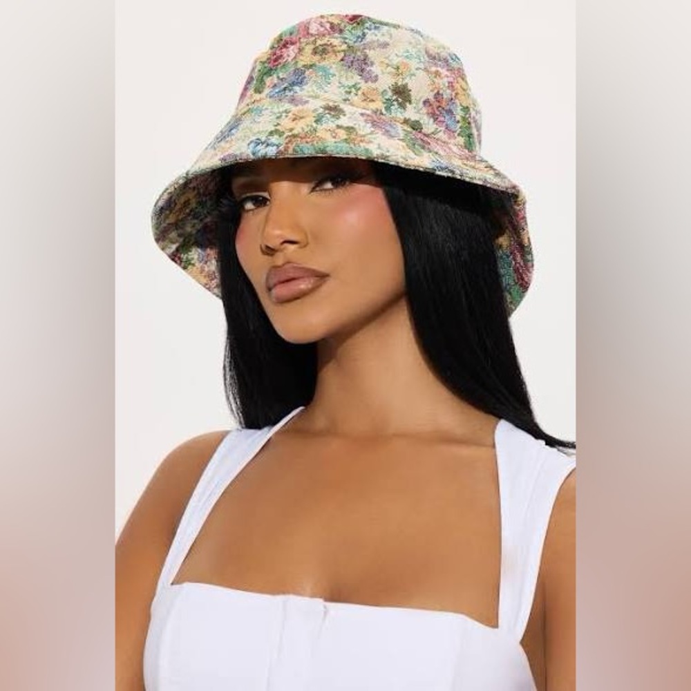 Flor Jacquard Bucket Hat